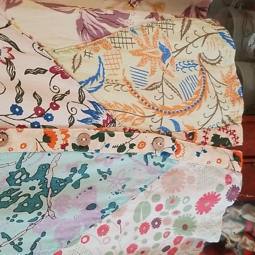 Sacred Threads Patchwork Top - image 5